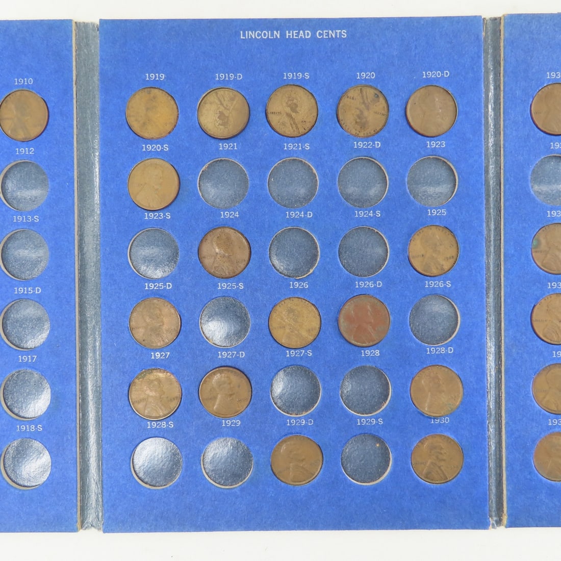 Lincoln Cents In Books & Loose, 10 Indian Head - 7