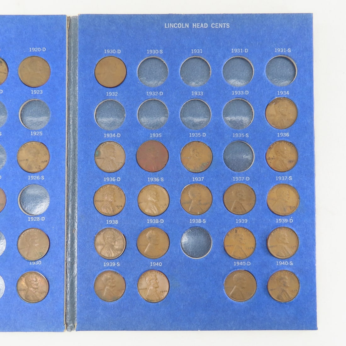 Lincoln Cents In Books & Loose, 10 Indian Head - 8