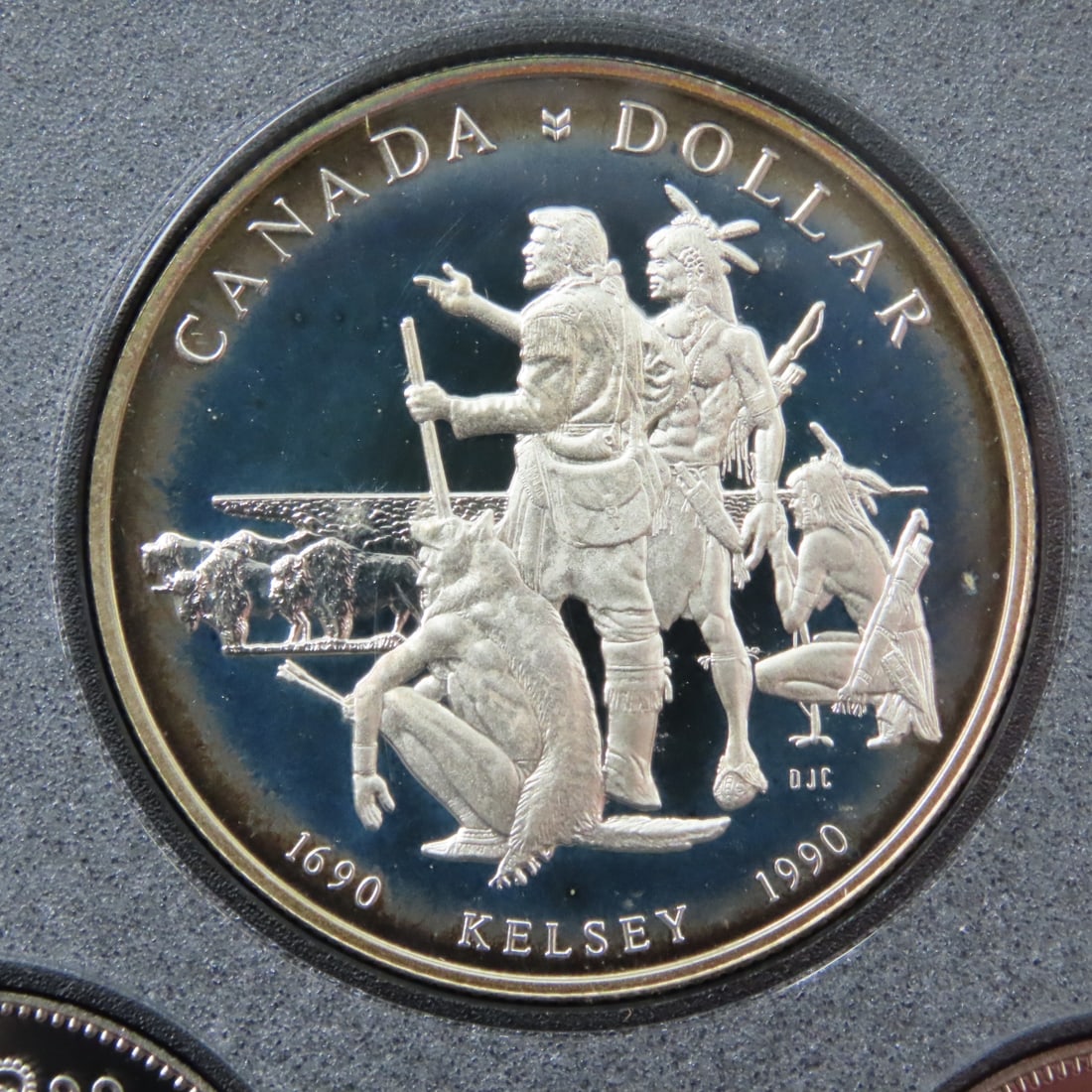 1990 Royal Canadian Mint Double Dollar Proof Set - 2