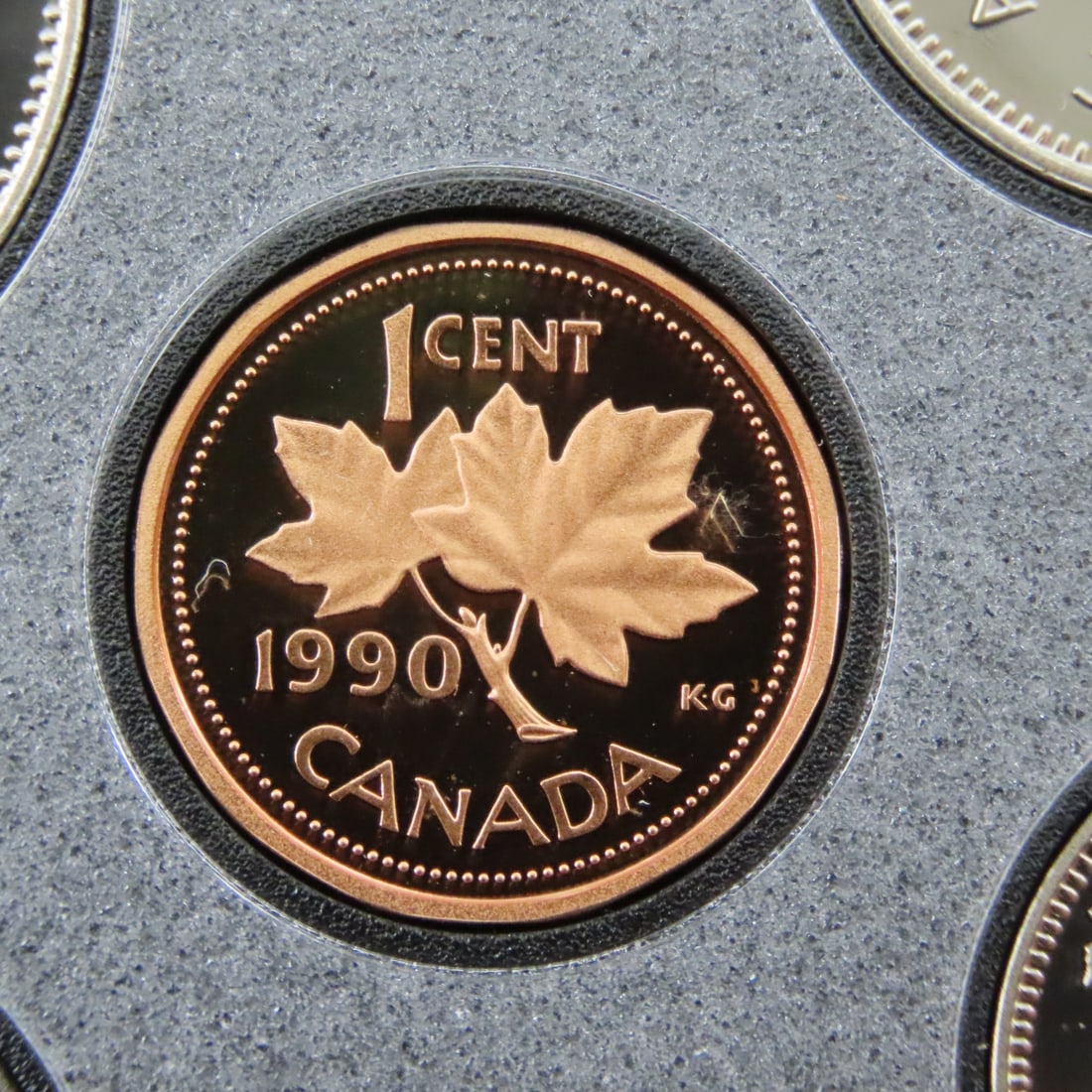 1990 Royal Canadian Mint Double Dollar Proof Set - 8