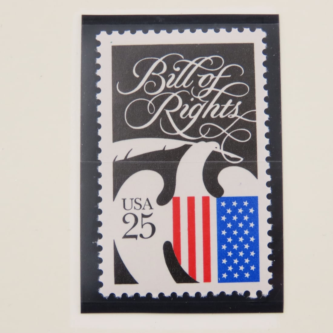 1993 Bill of Rights Commemorative Coin & Stamp Set - 13