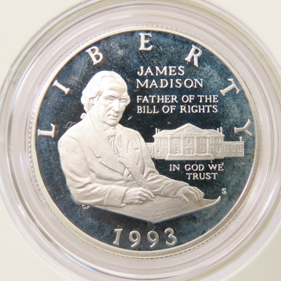 1993 Bill of Rights Commemorative Coin & Stamp Set - 16