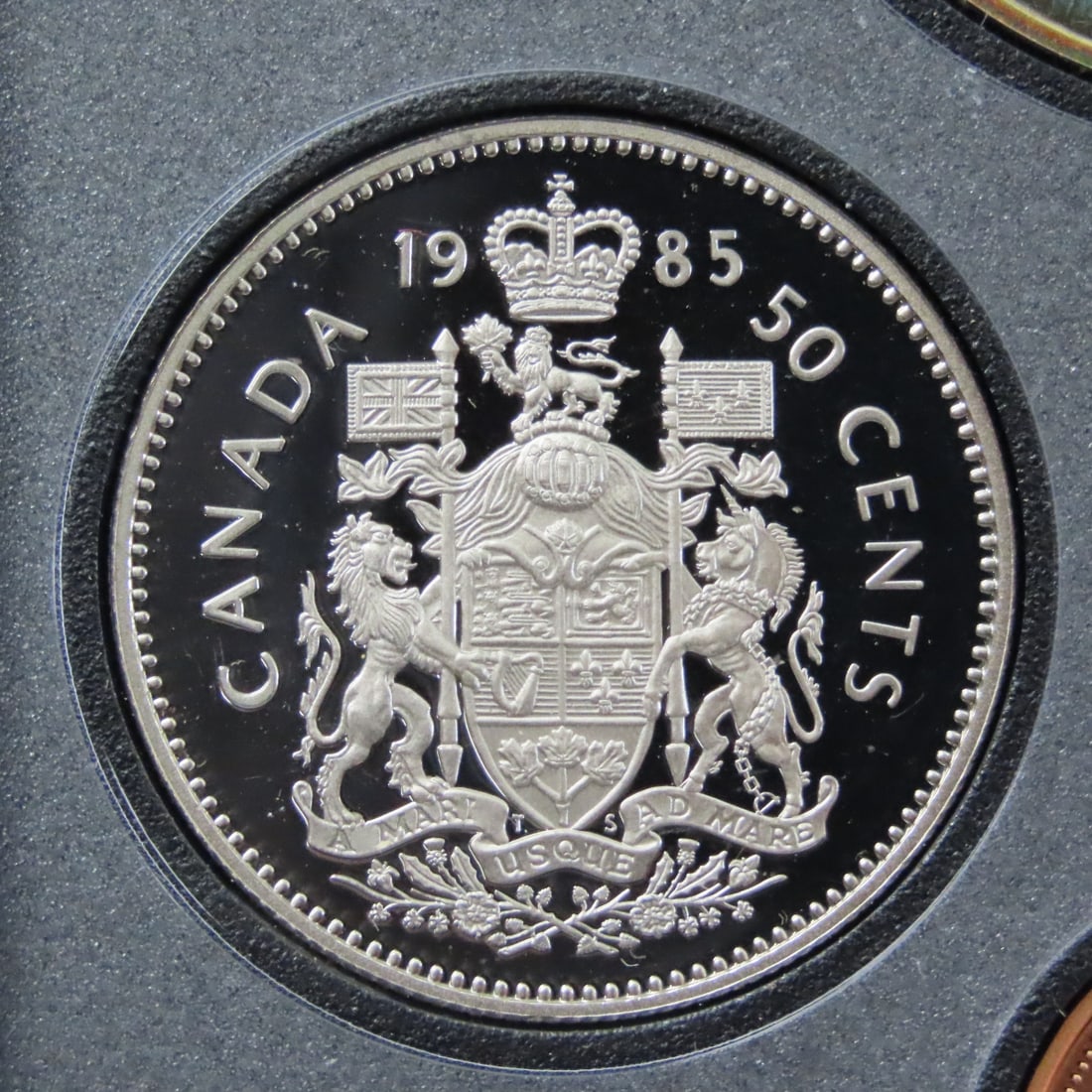 1985 Royal Canadian Mint Double Dollar Proof Set - 4