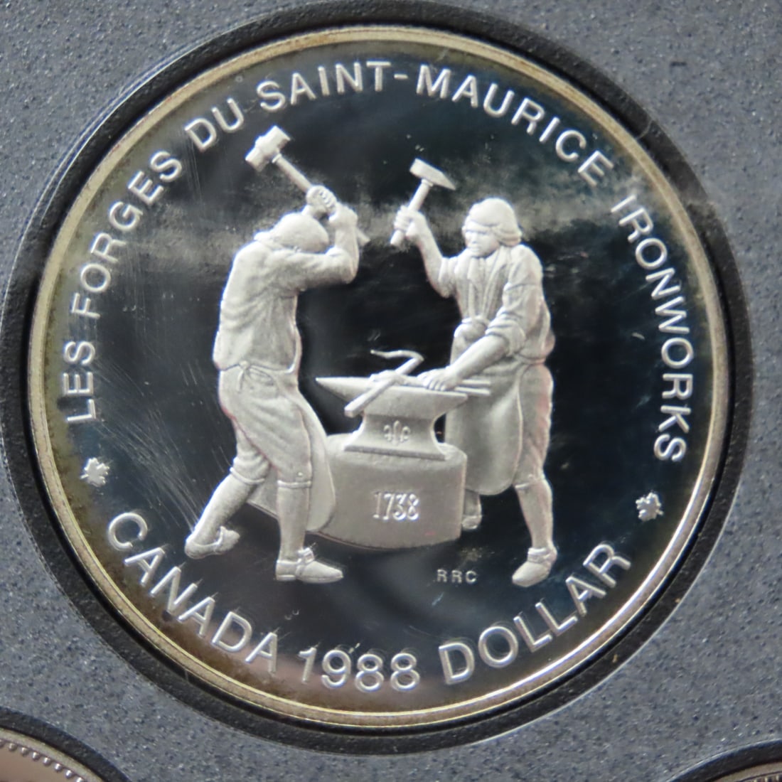 1988 Royal Canadian Mint Double Dollar Proof Set - 2