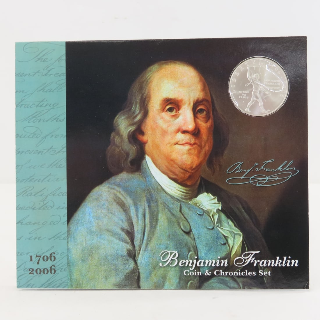 2006 Benjamin Franklin Coin & Chronicles Set - 2