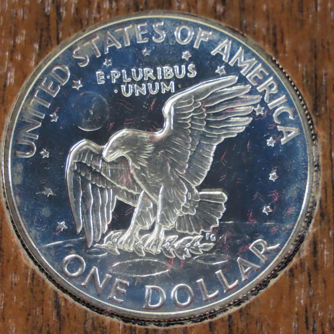 5 1971 Eisenhower Proof Silver Dollars in Mint Box - 5