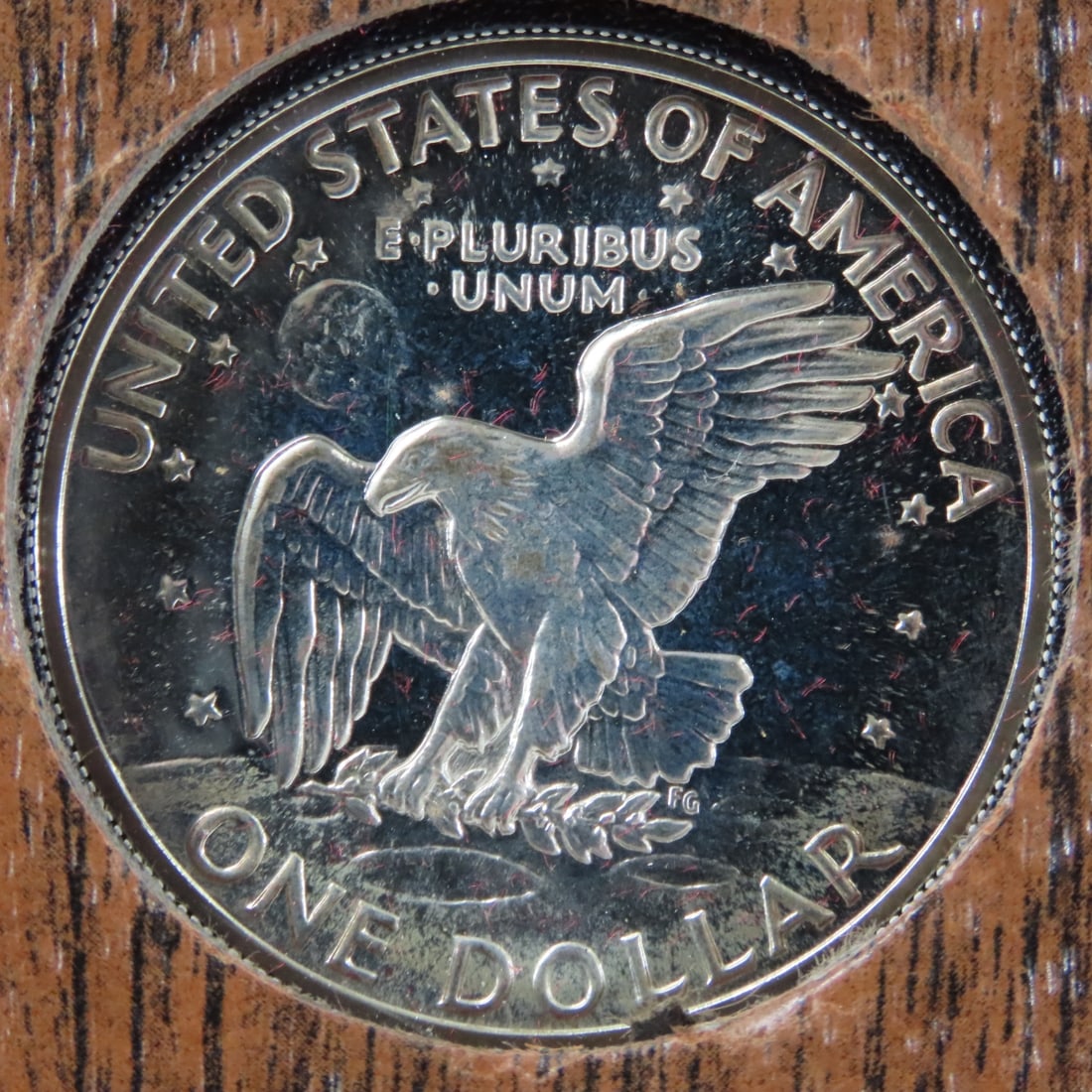 5 1971 Eisenhower Proof Silver Dollars in Mint Box - 8