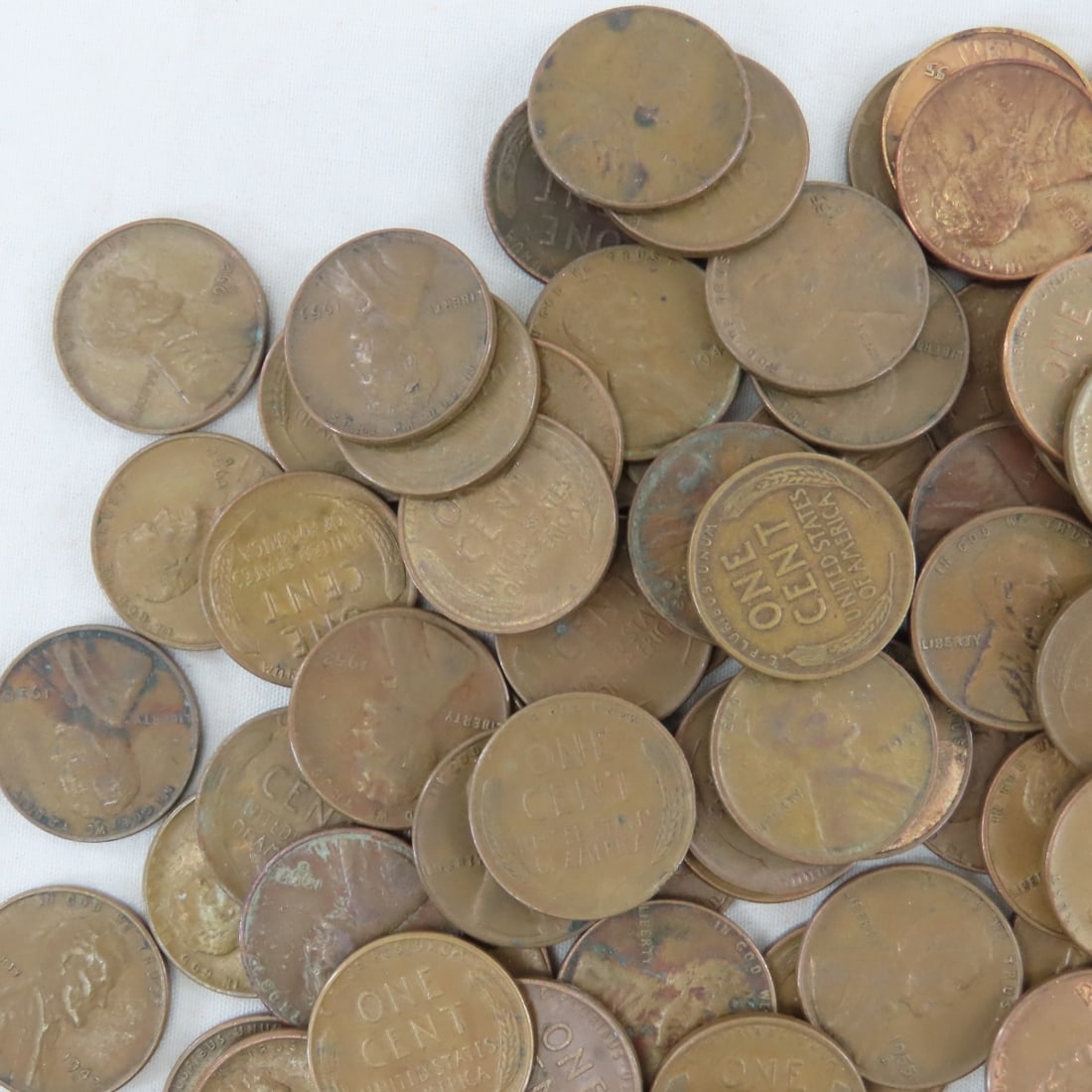 Jar full of Wheat Pennies 7 lbs - 3