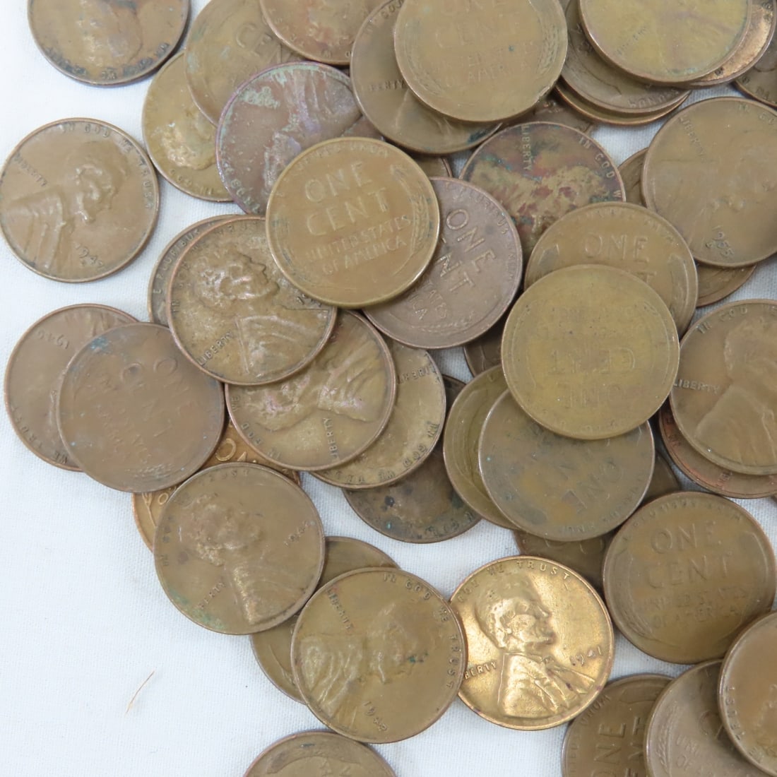 Jar full of Wheat Pennies 7 lbs - 4