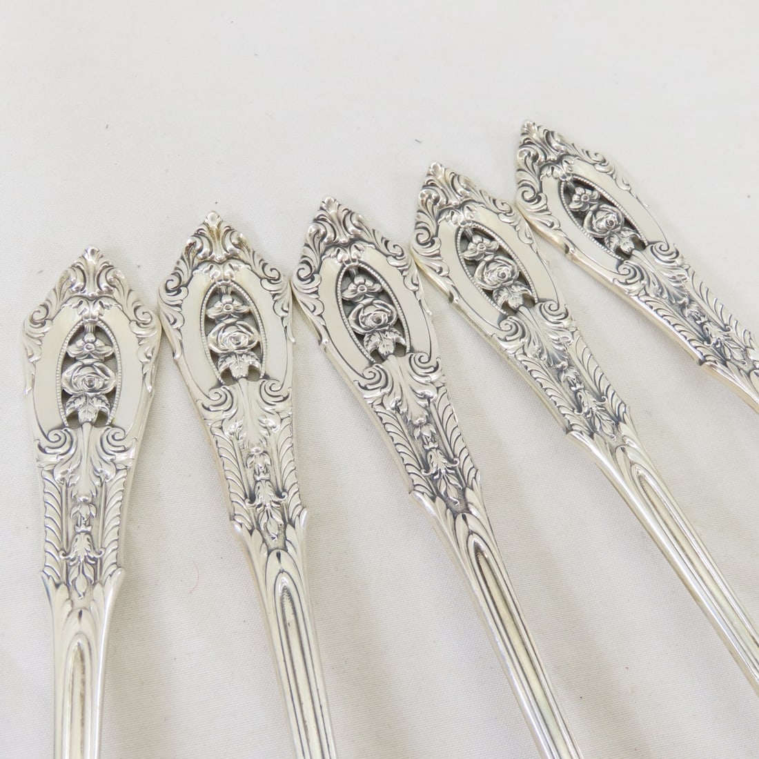 Wallace Rose Point Sterling Silver Set, 94 pieces - 7
