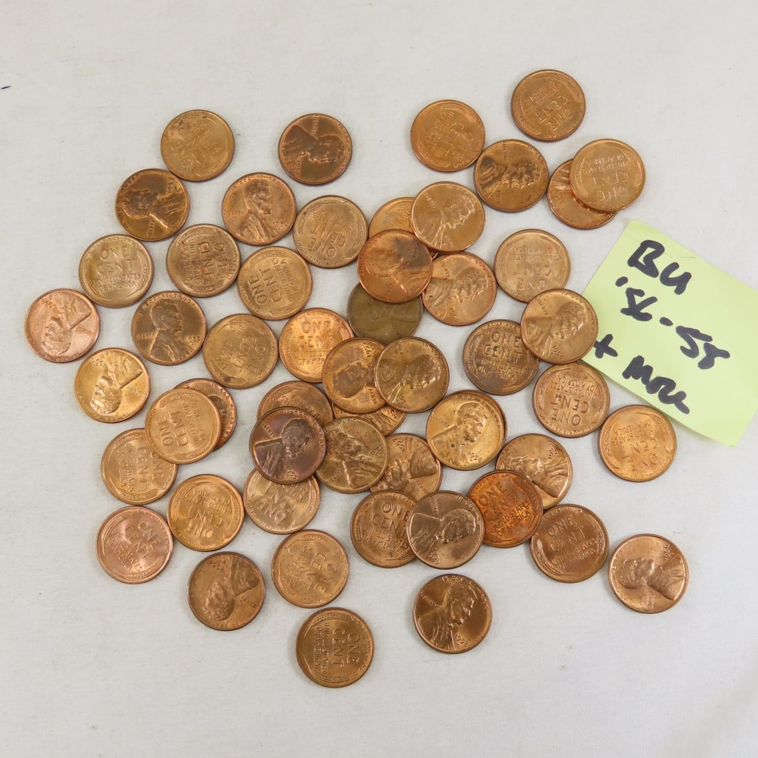Approx 10 Lbs Mixed Wheat Cents, teens - 1950s - 5