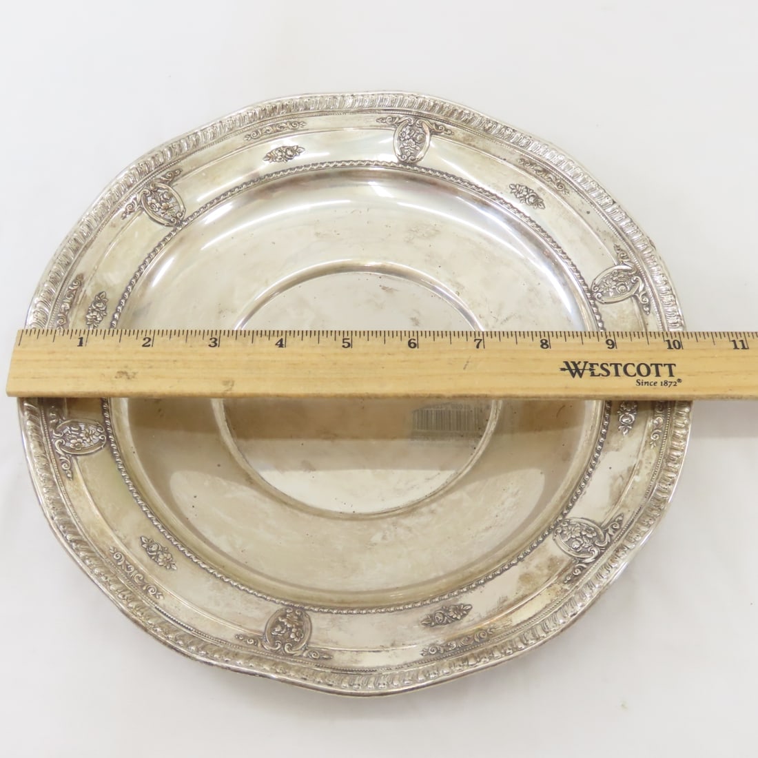 Wallace Rose Point Sterling Silver 10.25" Bowl - 4