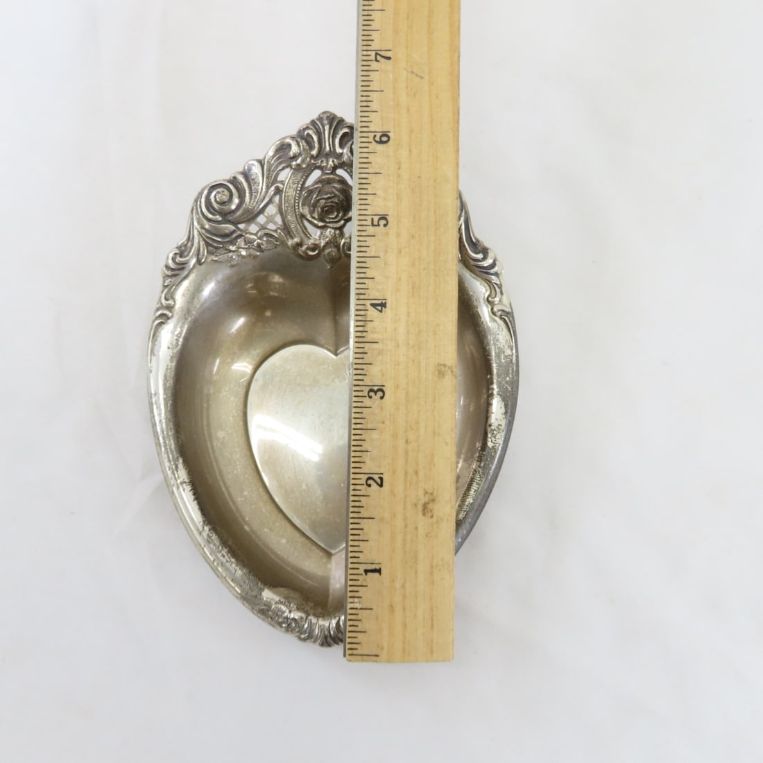 Wallace Rose Point Sterling Silver Candy Dish 80g - 5