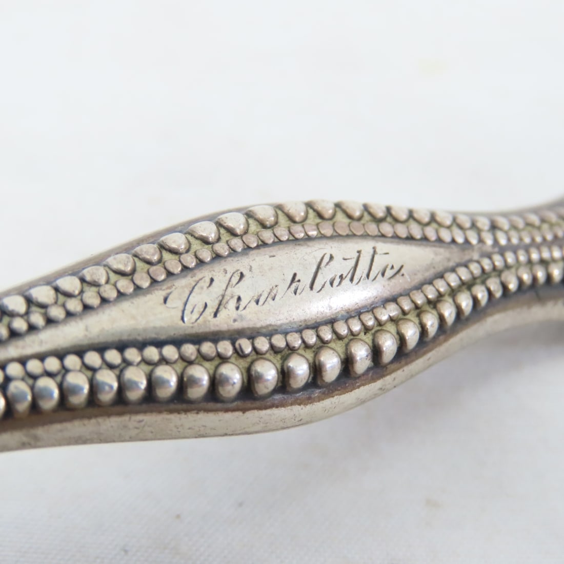 Antique Sterling Handle Ink Scraper, Manicure Tool - 6