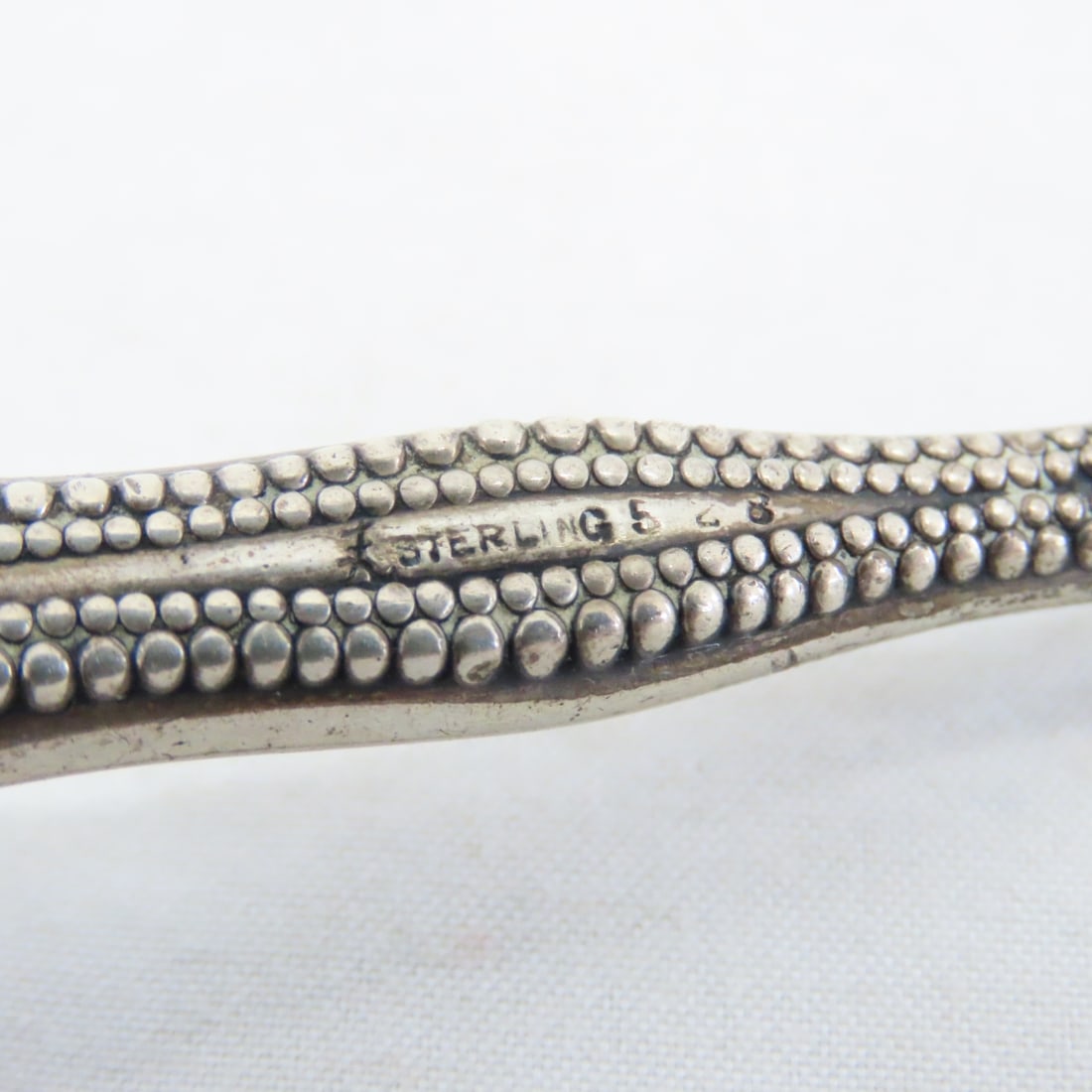 Antique Sterling Handle Ink Scraper, Manicure Tool - 7