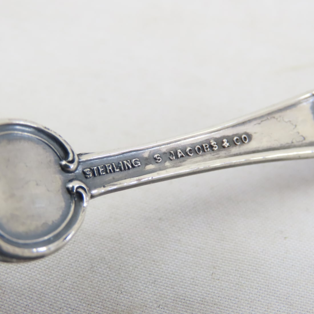 S Jacobs & Co Sterling Minnehaha Falls MN Spoon - 8