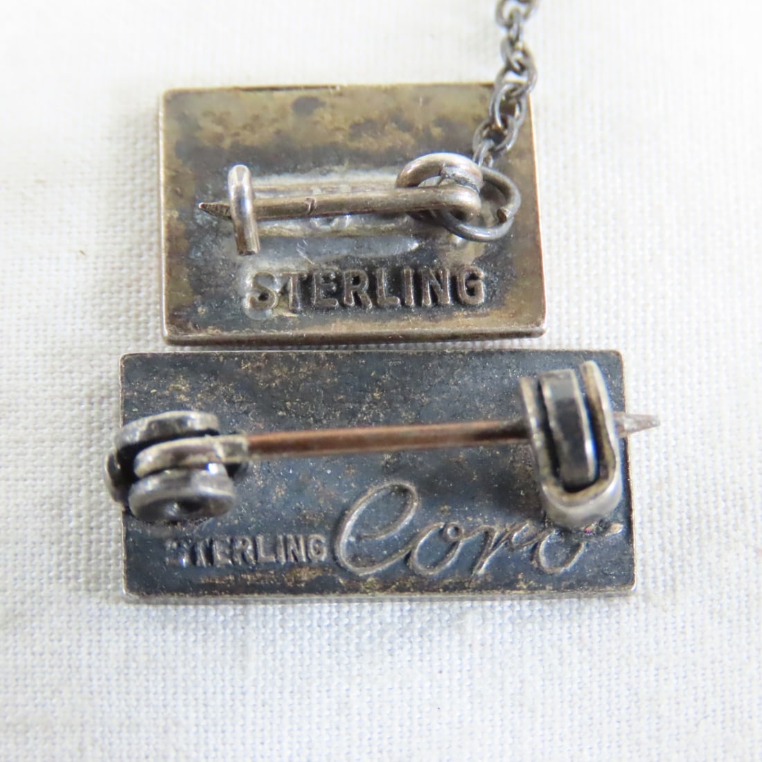 Sons in Service & Other Sterling Pins 17.1g - 9