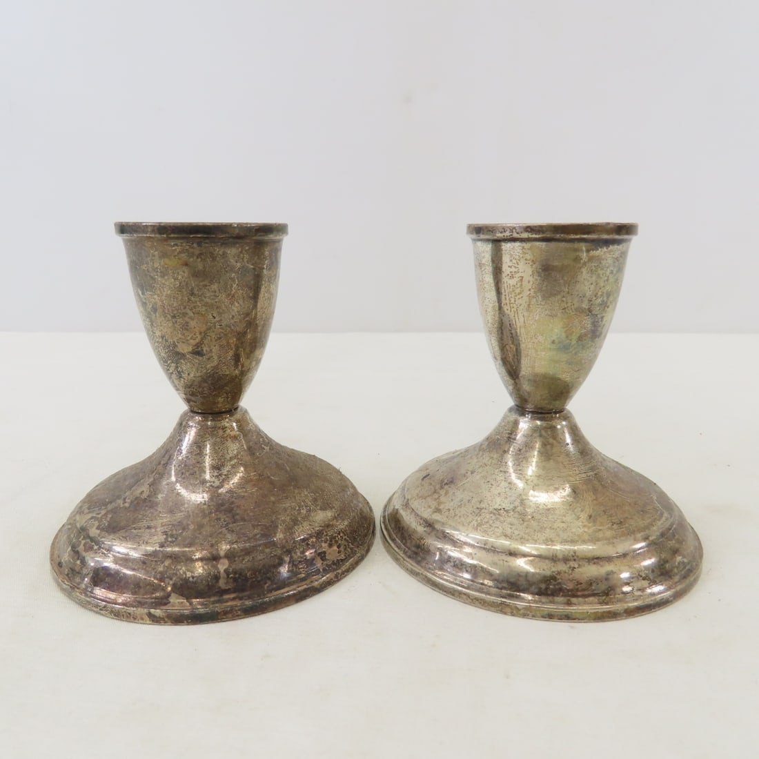 Towle & Duchin Weighted Sterling Candlesticks - 2