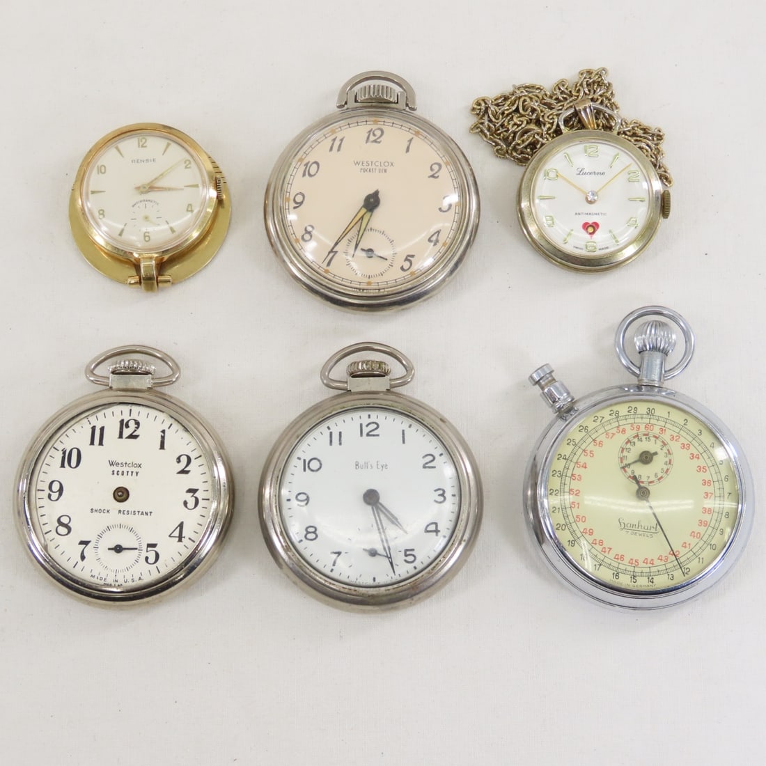 Pocket Watches, Movements, Chains & Knives - 5