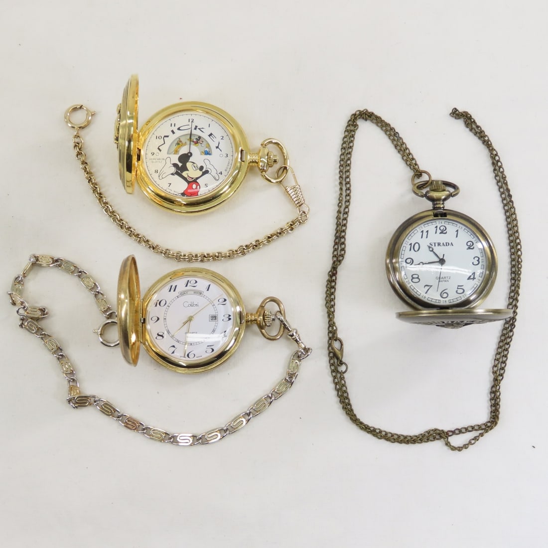 Pocket Watches, Movements, Chains & Knives - 7
