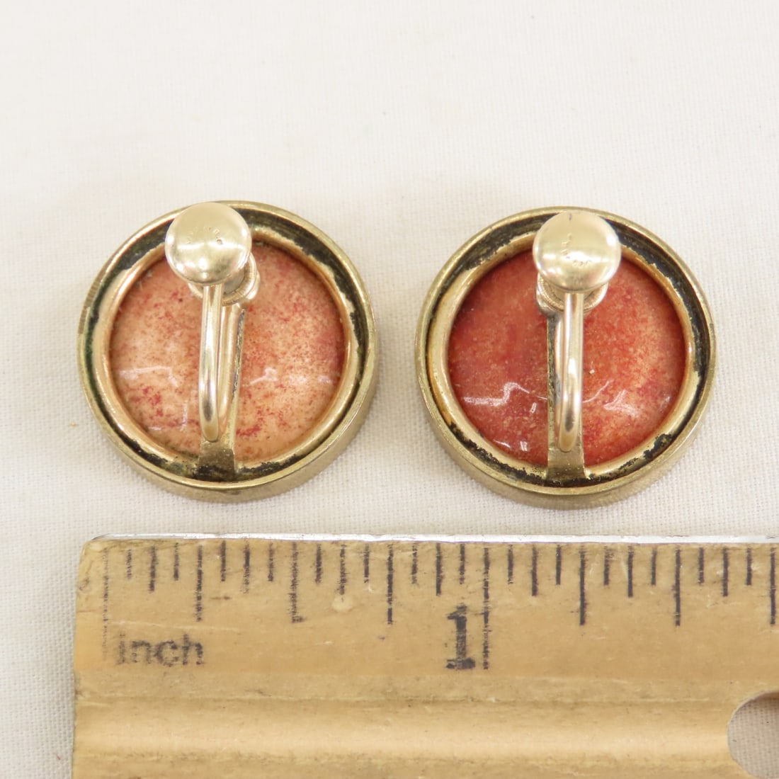 Antique Painted Enamel Portrait Brooch & Earrings - 7