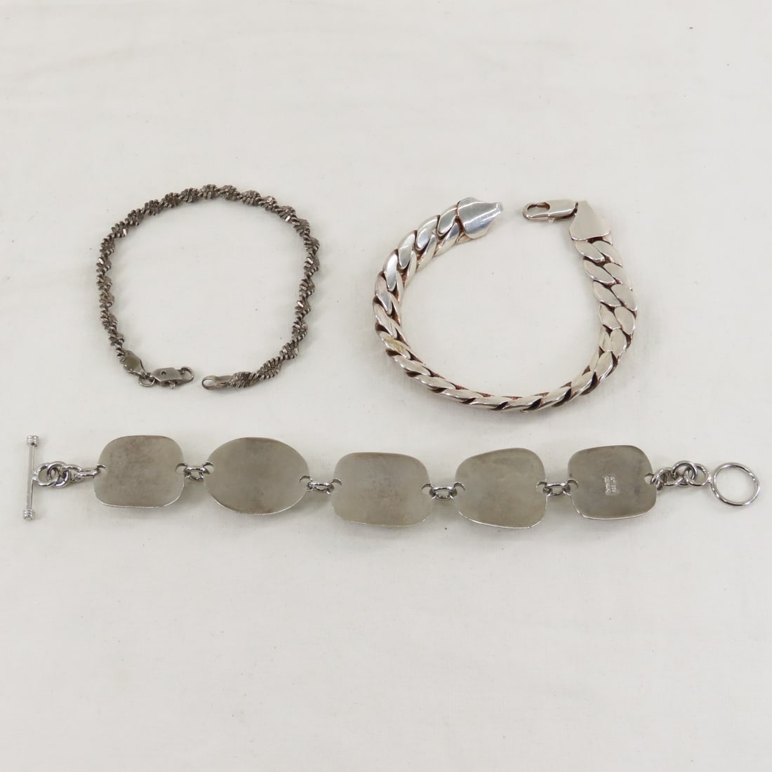 Mexican & Other Silver Jewelry, Some With Stones - 16