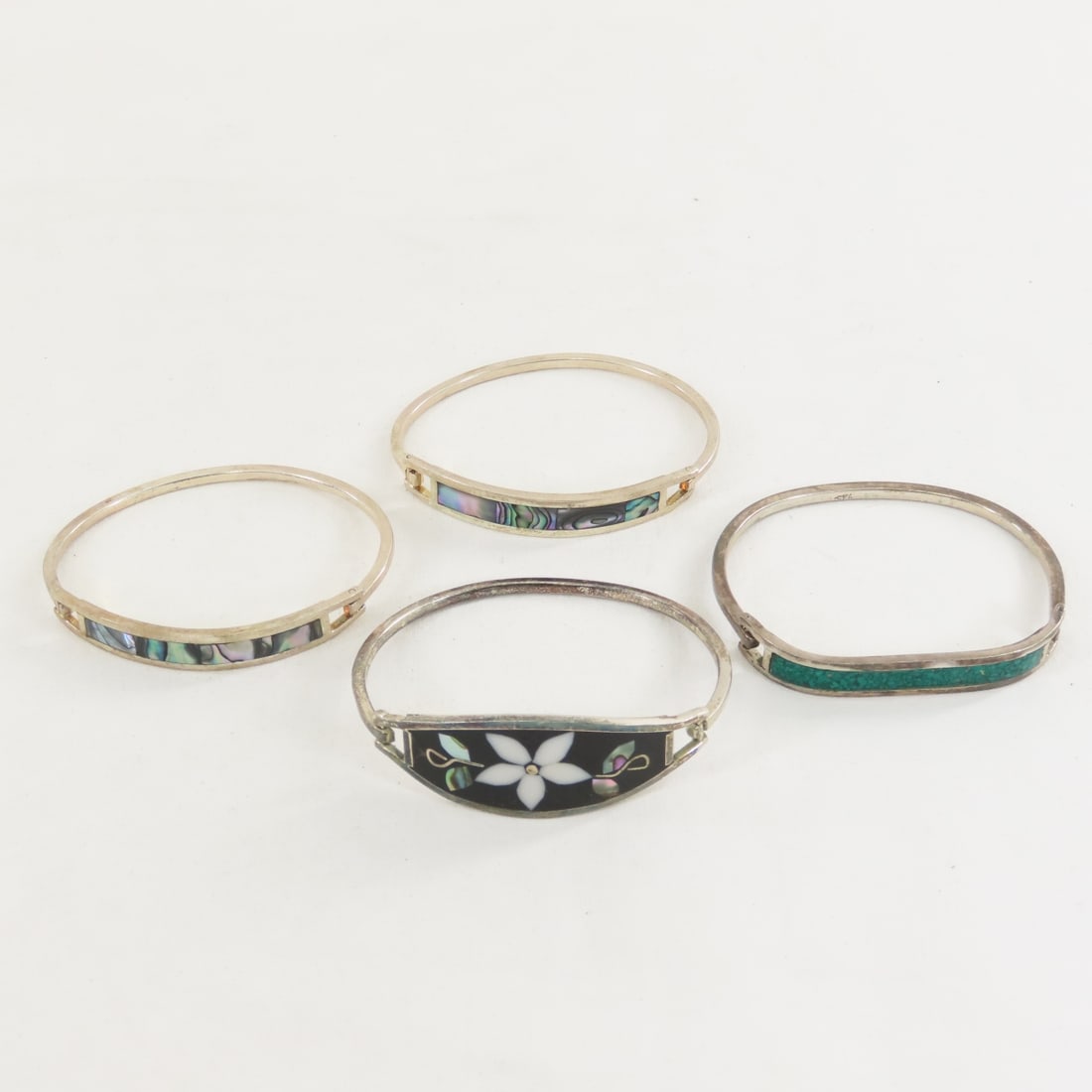 Mexican & Other Silver Jewelry, Some With Stones - 2