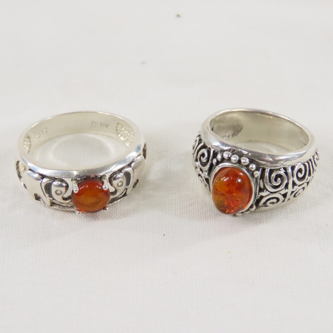Sterling & Amber Jewelry - 9