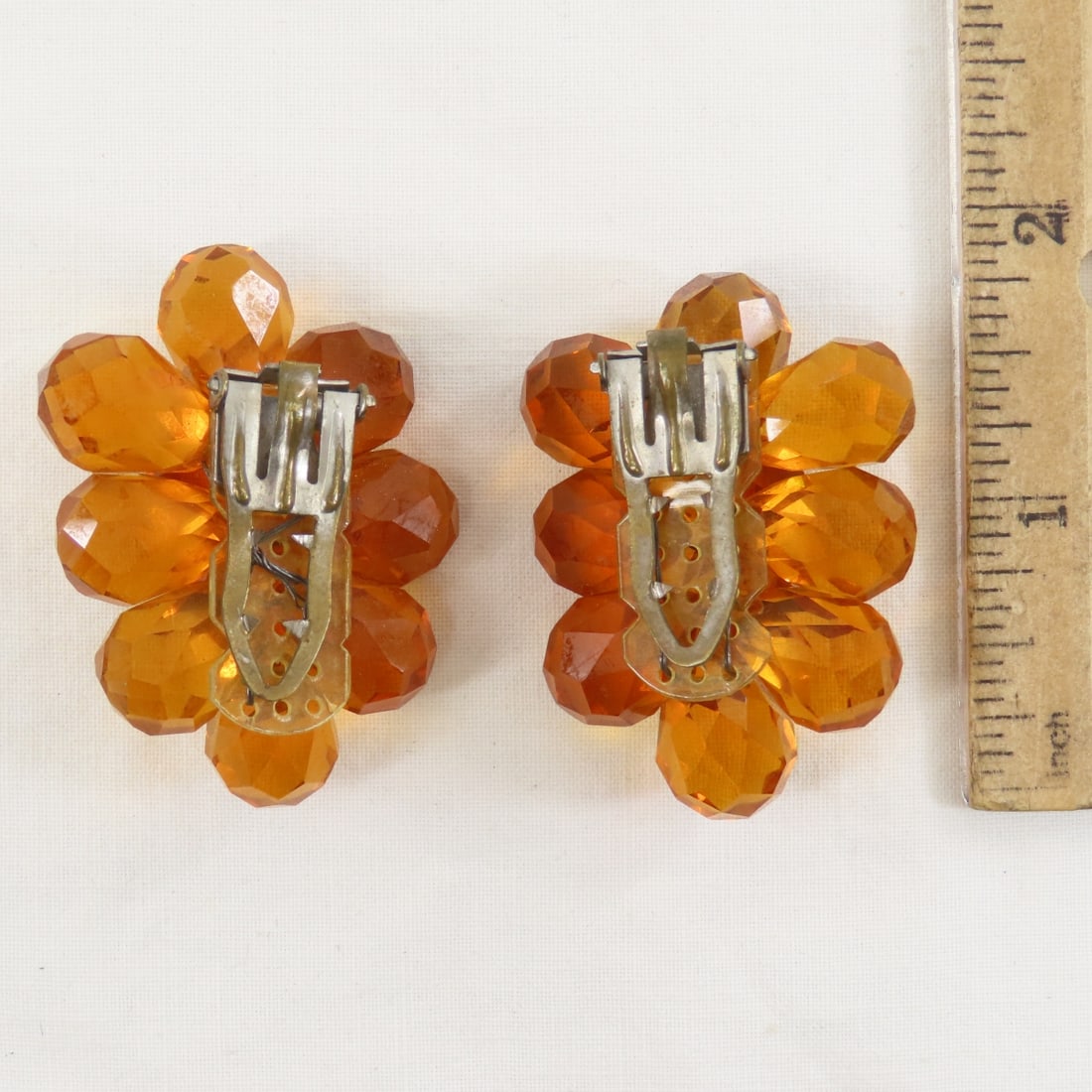 Eisenberg & 2 Pairs Antique Fur Clips - 6