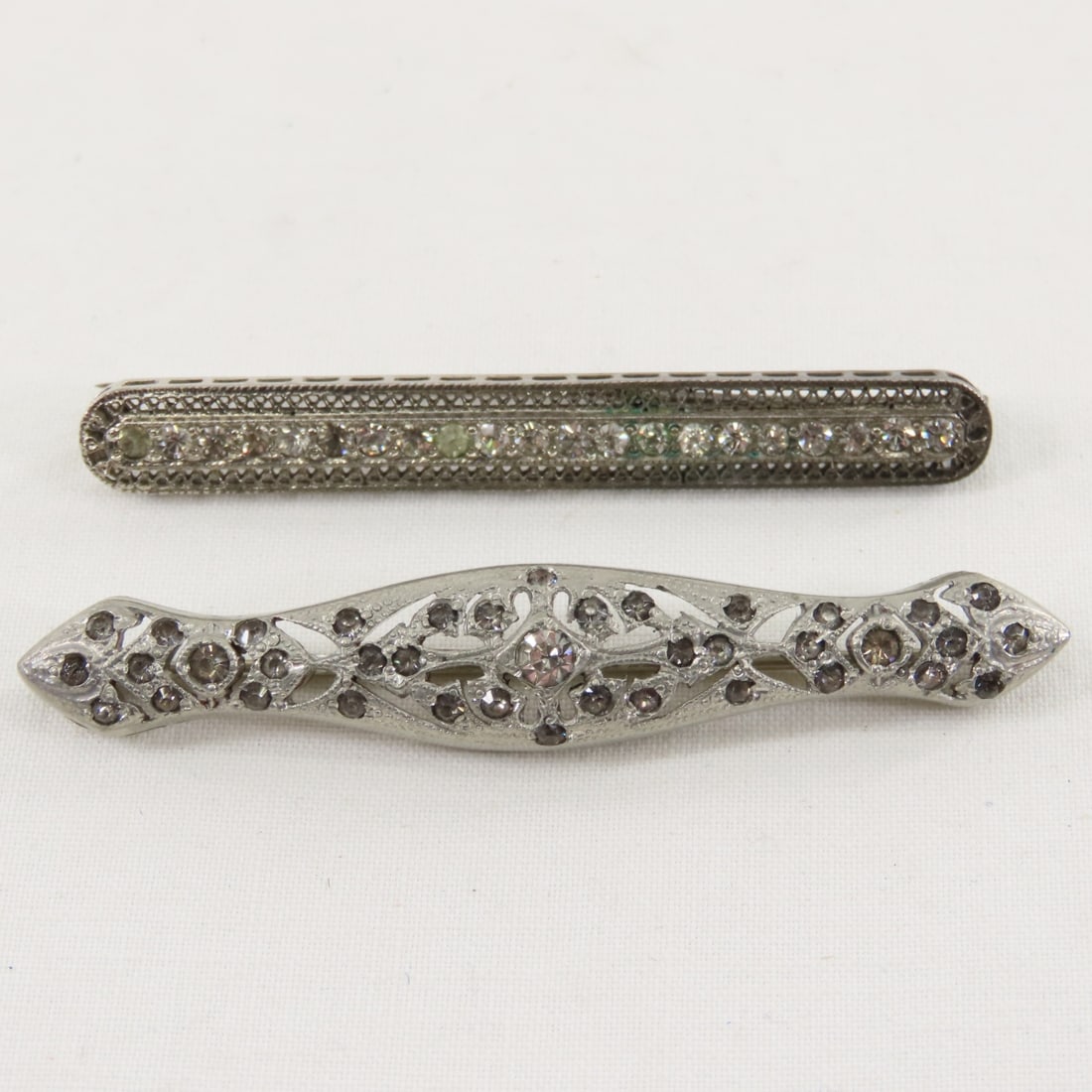 Vintage Filigree Jewelry with Sterling Brooch - 12