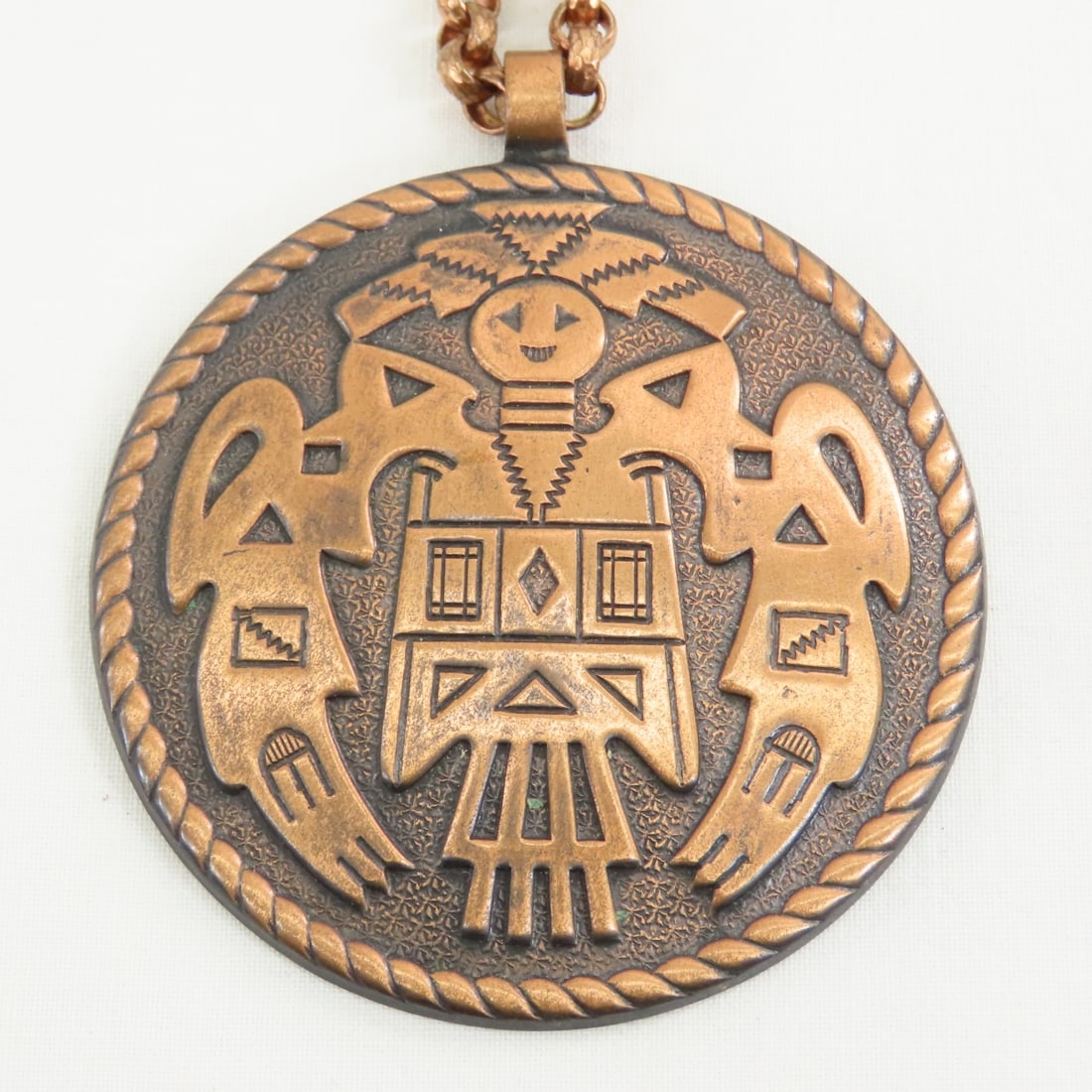 Sanford Concho Belt, Copper & Other Jewelry - 6