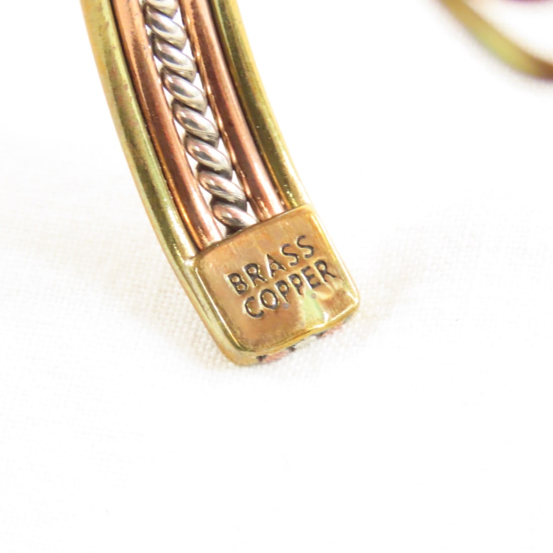Sanford Concho Belt, Copper & Other Jewelry - 8