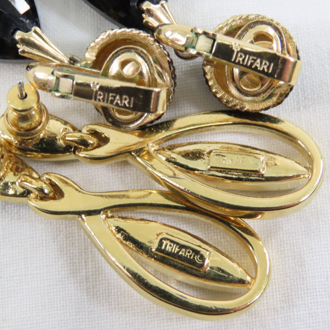 Trifari Signed Jewelry- some sets - 8