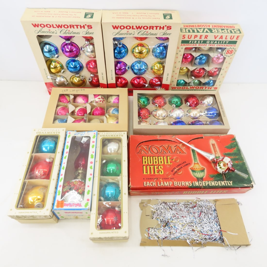 Vintage Christmas Bulbs, Ornaments, Lights (1 of 20)