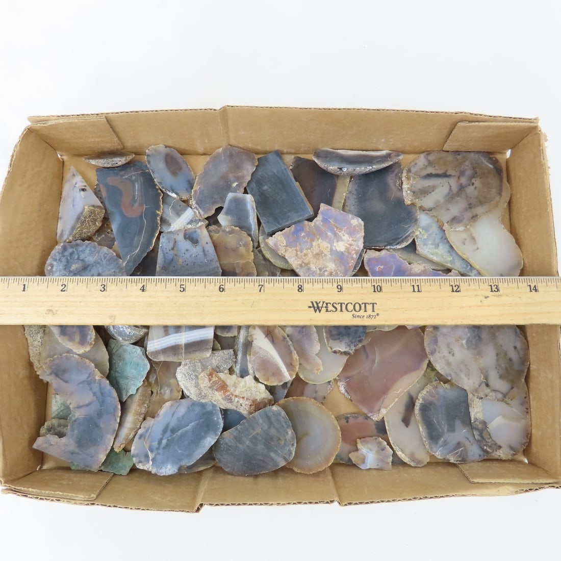 Collection of Agate & Quartz Slabs & End Cuts - 2