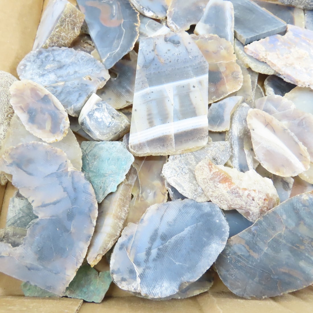 Collection of Agate & Quartz Slabs & End Cuts - 4