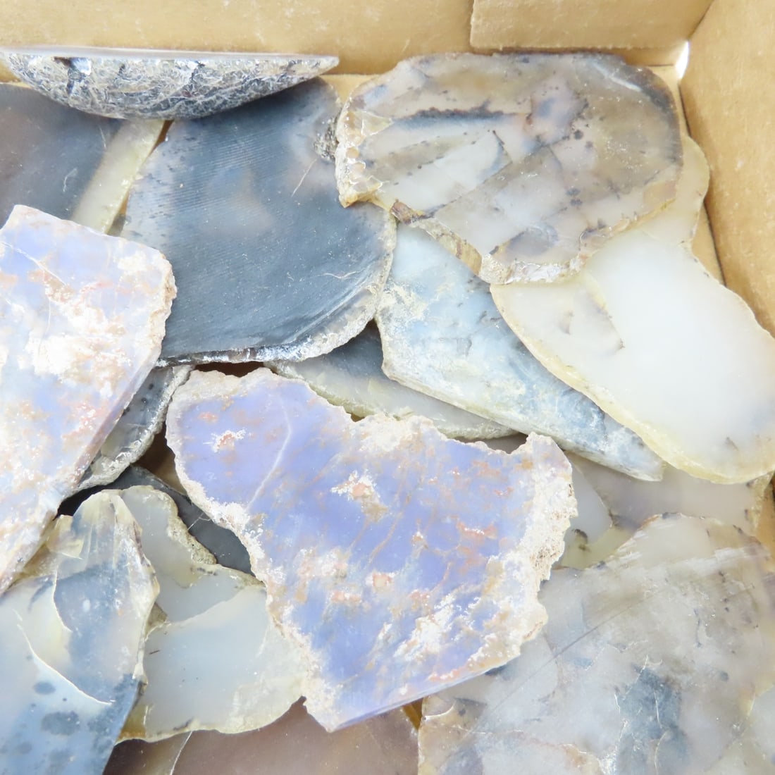 Collection of Agate & Quartz Slabs & End Cuts - 7