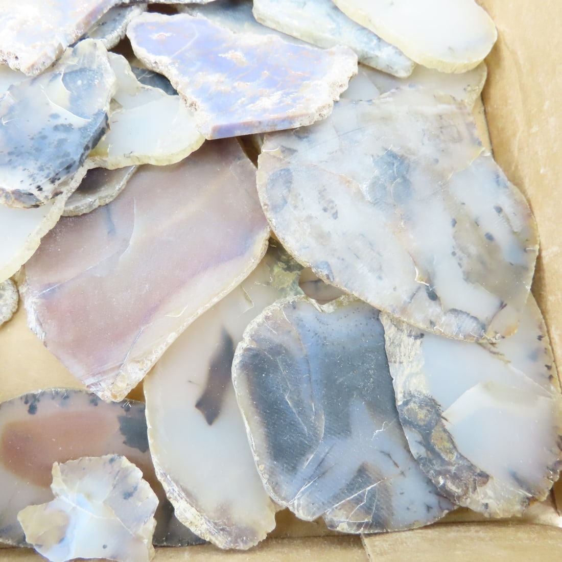 Collection of Agate & Quartz Slabs & End Cuts - 8