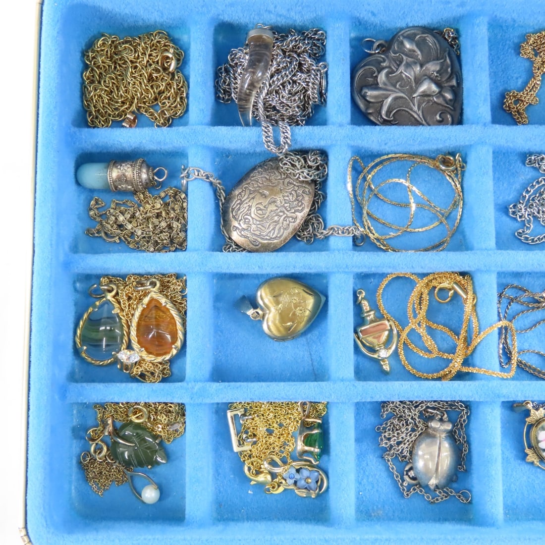 Vintage Earrings, Necklaces & Bakelite Bracelet - 5