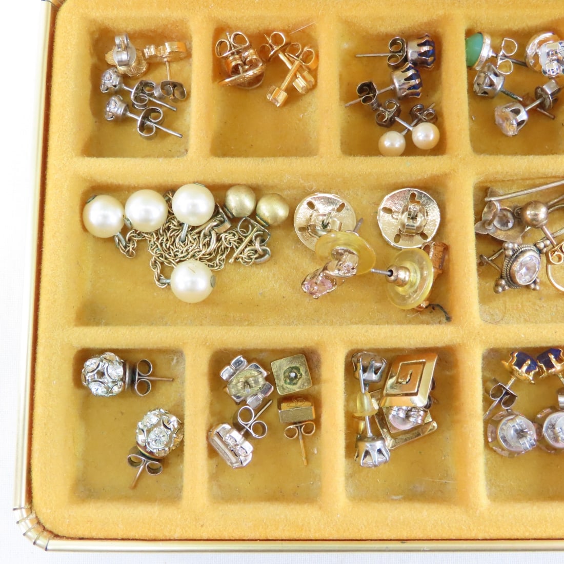 Vintage Earrings, Necklaces & Bakelite Bracelet - 9