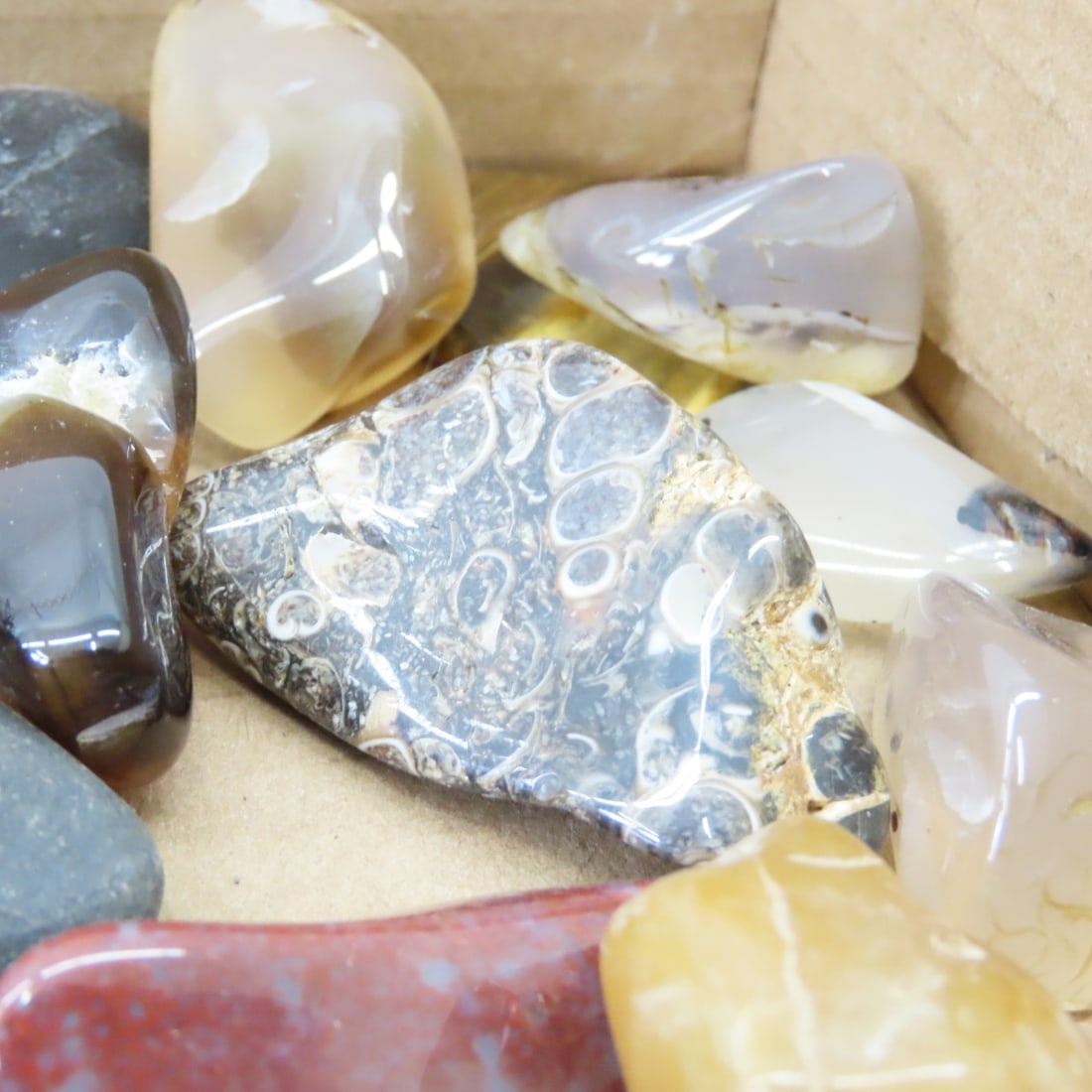 Collection of Polished Agates and other minerals - 10
