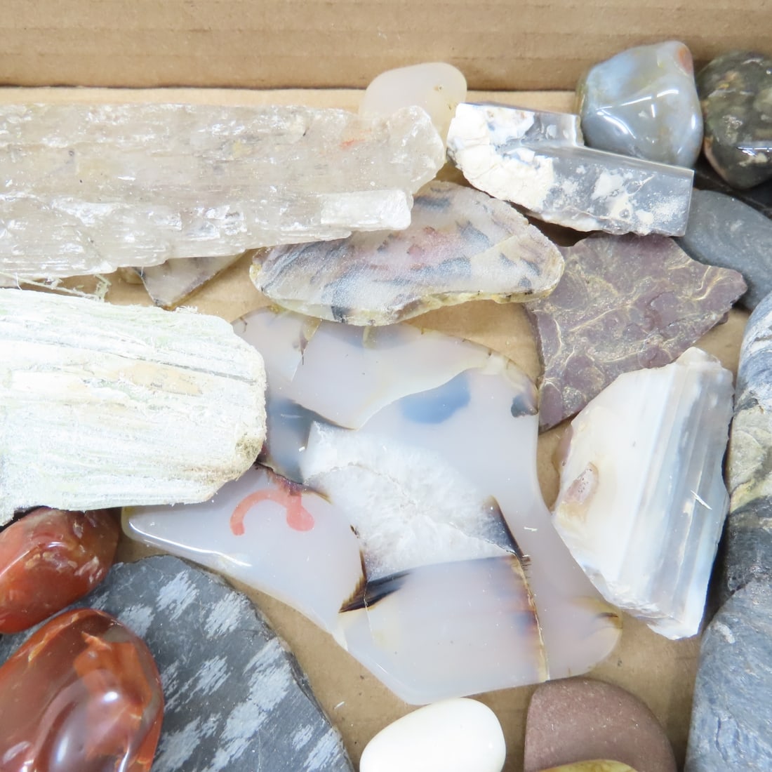 Collection of Polished Agates and other minerals - 5