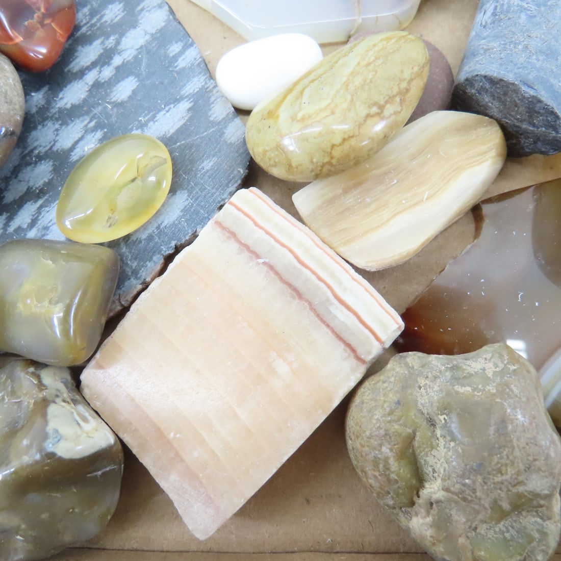 Collection of Polished Agates and other minerals - 6