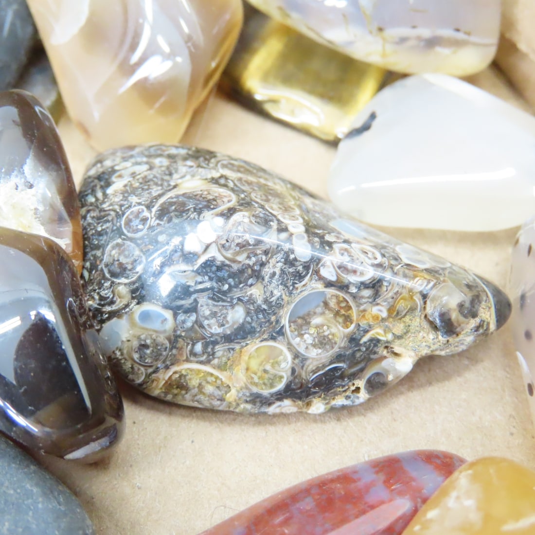 Collection of Polished Agates and other minerals - 9