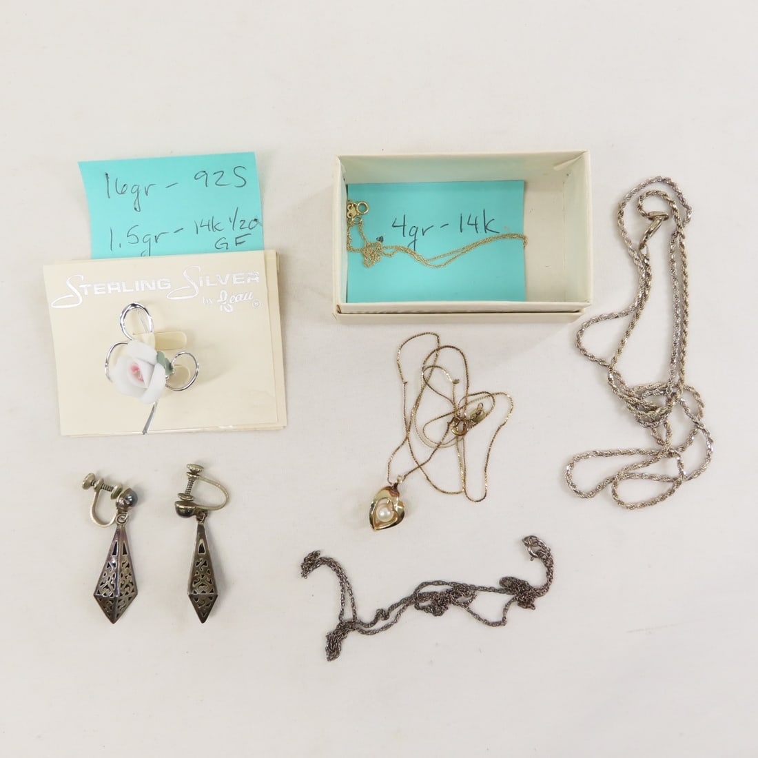 14kt, Sterling Silver and Fashion Jewelry - 2