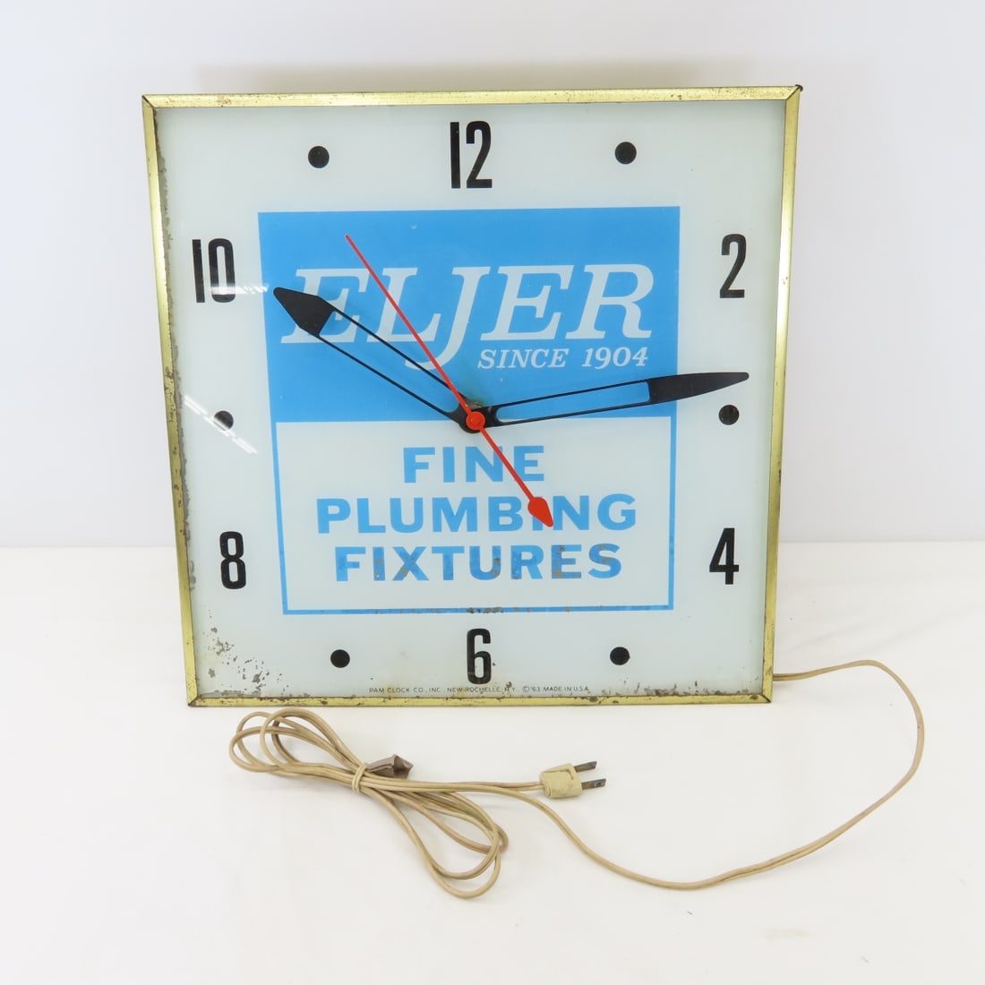 PAM Clock, Eljer Fine Plumbing Fixtures, works (1 of 16)