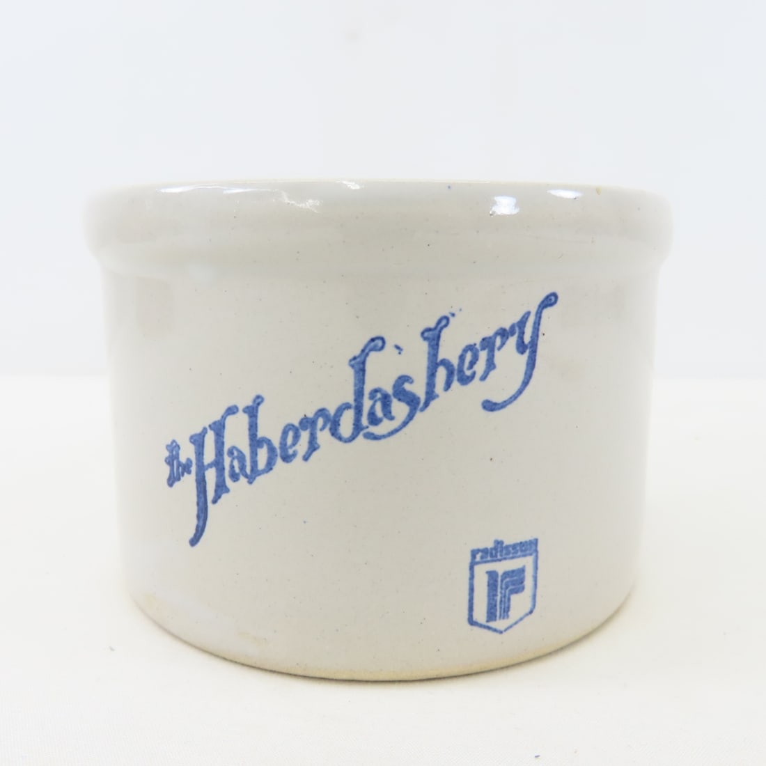 American Bisque Cookie Jar, Kitchen Kraft bowl/lid - 13