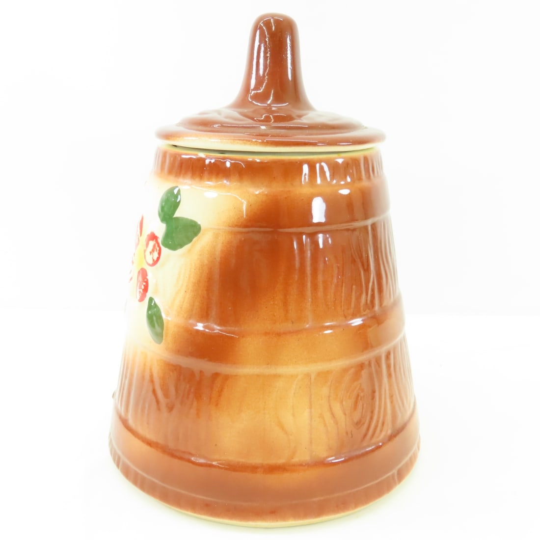 American Bisque Cookie Jar, Kitchen Kraft bowl/lid - 2