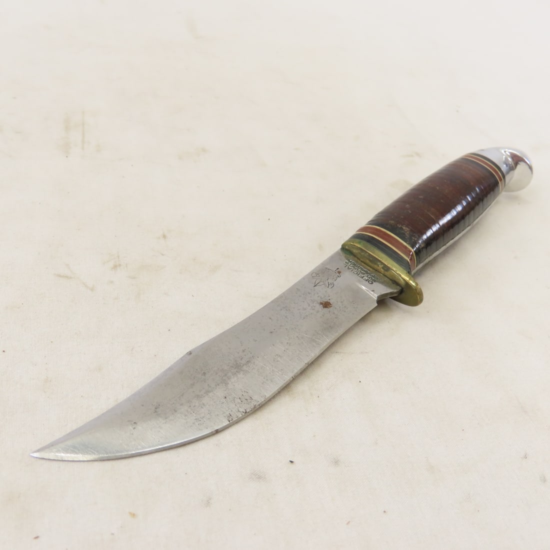 Vintage Boy Scouts Western Fixed Blade Knife - 2