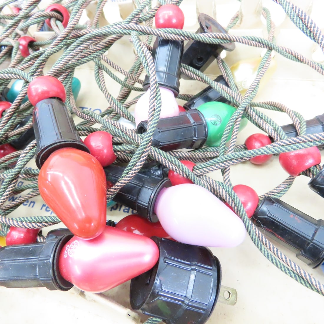 Vintage Christmas Lights/Bulbs, NOMA & Others - 6